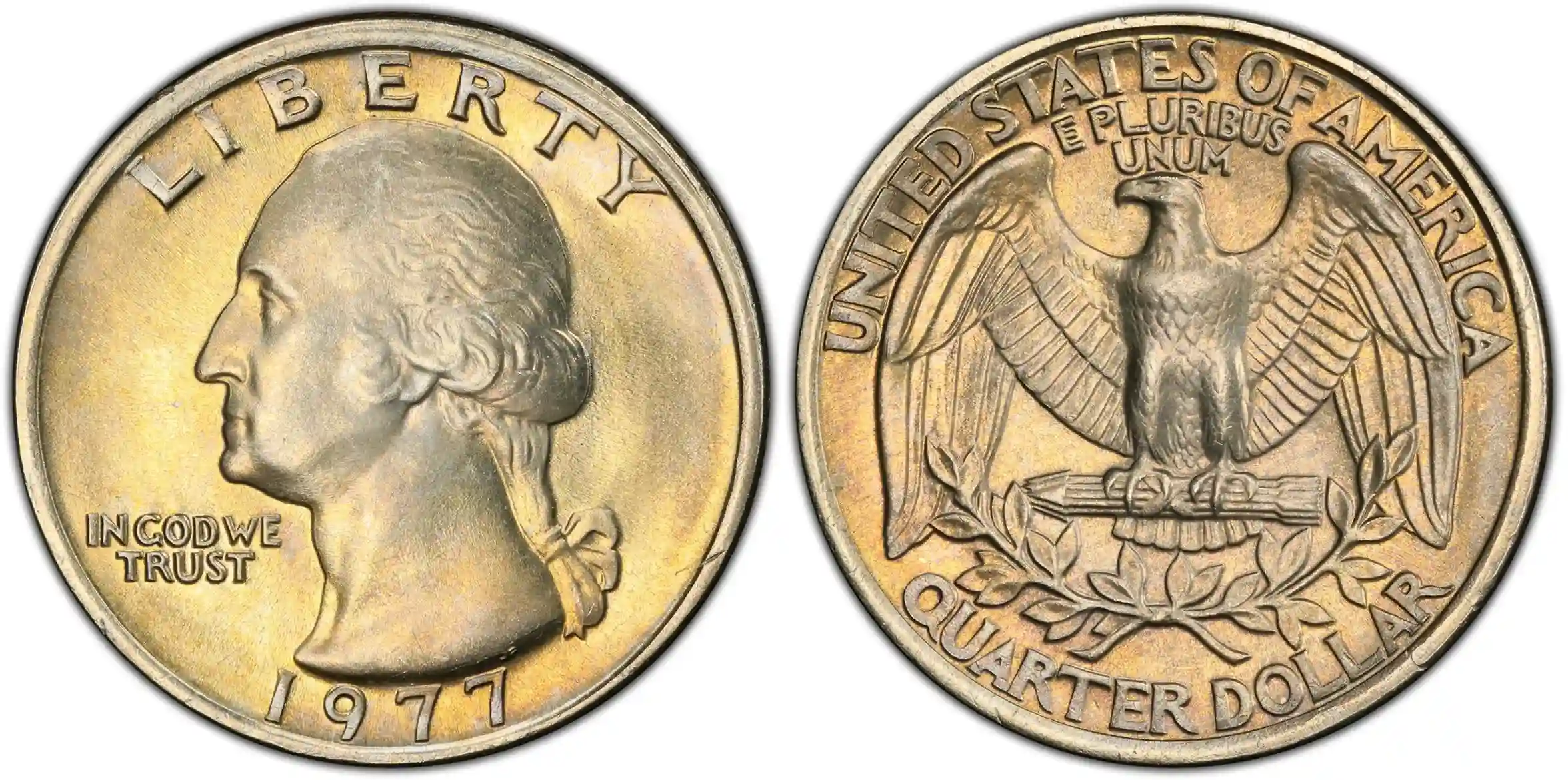 1977 Quarter Coin